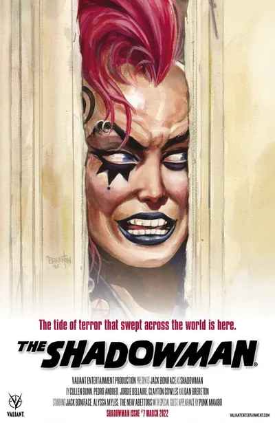 Cover of Cvr B Horror Movie Poster Var Brereton
