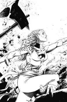 Cover of Declan Shalvey Line Art Virgin Variant (1:15)