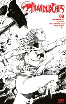 Cover of Declan Shalvey Line Art Variant (1:10)