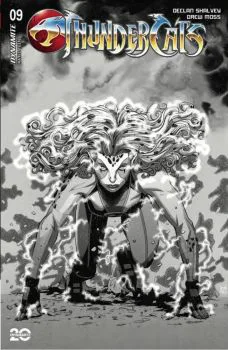 Cover of Drew Moss Incentive B&W Variant