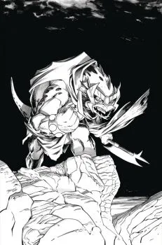 Cover of Declan Shalvey Incentive Line Art Virgin Variant (1:15)