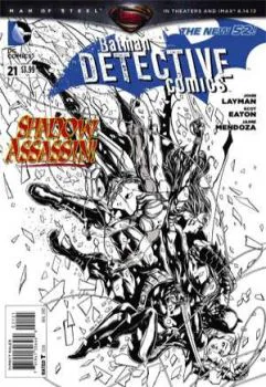Cover of Jason Fabok Black & White Variant Cover