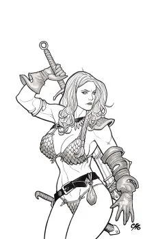 Cover of Cover I Frank Cho Incentive Line Art Variant (1:20)
