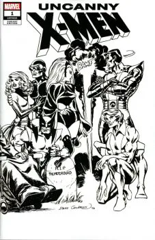 Cover of Cover G Incentive Dave Cockrum Hidden Gem Wraparound Sketch Cover