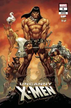 Cover of Cover C J. Scott Campbell Conan vs. Marvel Heroes Variant