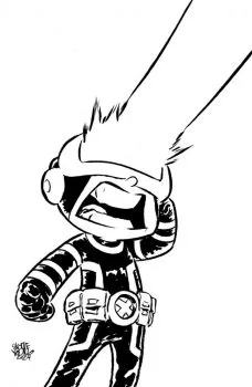 Cover of Skottie Young Incentive Big Marvels Sketch Virgin Variant (1:50)