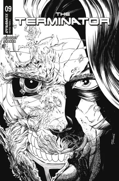 Cover of Declan Shalvey Incentive B&W Variant (1:10)