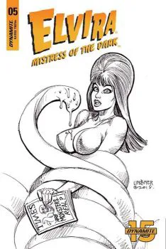 Cover of Cover G Joseph Michael Linsner Incentive B&W Variant (1:25)