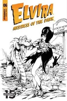 Cover of Cover I Roberto Castro Black & White Variant