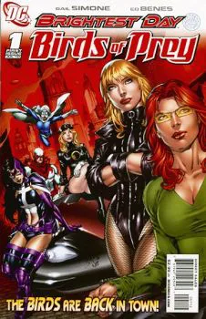 Cover of Ed Benes 2nd Printing Variant Coverbrightest Day Tie-in