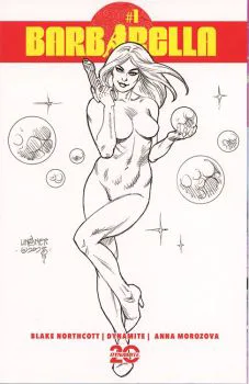 Cover of Joseph Michael Linsner Incentive Line Art Variant (1:15)