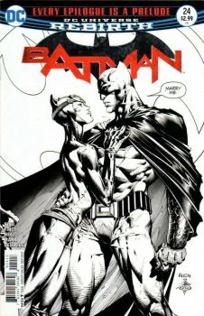 Cover of 3rd Print David Finch B&W Variant