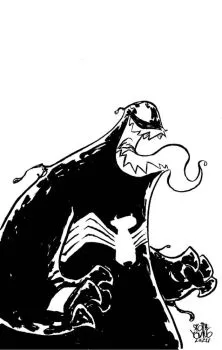 Cover of Skottie Young Incentive Big Marvels Sketch Virgin Variant (1:50)