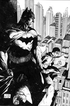 Cover of Jim Lee Incentive B&W Variant (1:500)