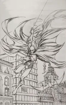 Cover of Michael Turner Exclusive B&W Variant