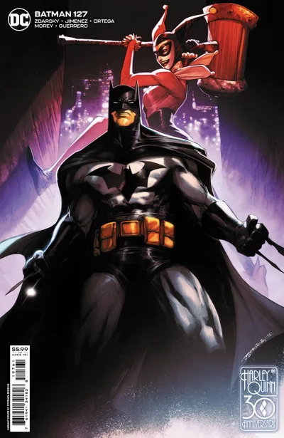 Cover of Stephen Segovia Harley Quinn 30th Anniversary Variant
