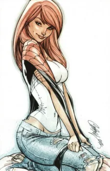 Cover of J. Scott Campbell Exclusive MJ Sketch Variant (Ltd. 1250)