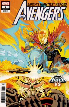 Cover of Cover B Tradd Moore Cosmic Ghost Rider VS Variant