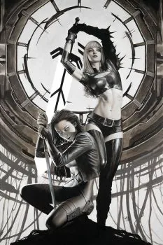 Cover of Adi Granov SDCC Exclusive B&W Variant (Ltd. 400)