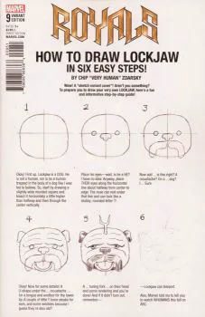Cover of Variant Chip Zdarsky How-To-Draw Cover