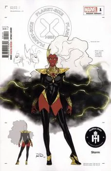 Cover of Incentive Russell Dauterman Storm Character Design Variant Cover