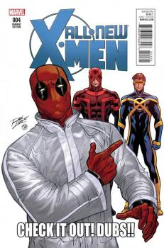 Cover of Deadpool Meme Variant Cover