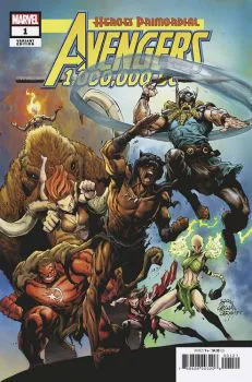 Cover of Ryan Stegman Prehistoric Homage Variant