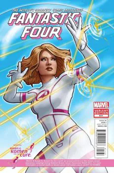 Cover of John Tyler Christopher Susan G. Komen for the Cure Variant Cover