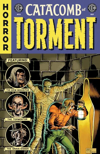 Cover of Cover C 1:10 Shawn McManus EC Homage Variant