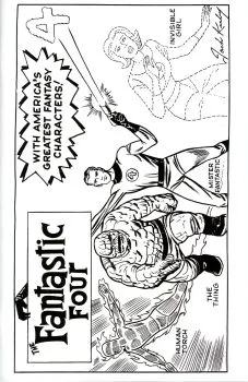 Cover of Cover AB Jack Kirby Exclusive B&W Variant