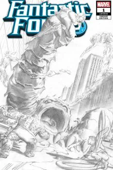 Cover of Cover AR Alex Ross Exclusive Tribute B&W Variant