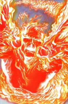 Cover of Cover BV Alex Ross Exclusive Marvelocity Human Torch Variant