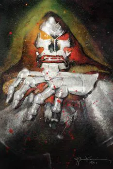 Cover of Cover BQ Bill Sienkiewicz Exclusive Variant