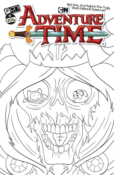 Cover of Nick Winn Incentive B&W Variant (1:50)