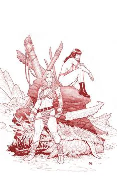 Cover of Cover N Ultra Ltd Cho Fiery Red Lineart Cover