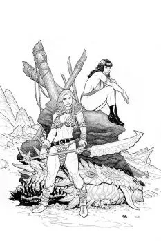 Cover of Cover P Frank Cho Black & White Virgin Cover