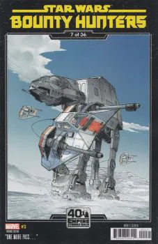 Cover of Chris Sprouse The Empire Strikes Back 40th Aniverssary  Variant