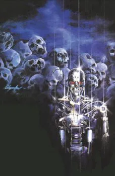 Cover of Alex Ross Incentive Burning Earth Icon Virgin Variant