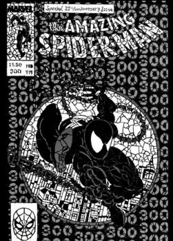 Cover of Cover AV Shattered Comics B&W Variant