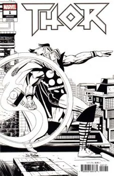 Cover of Jack Kirby Incentive Remastered B&W Variant (1:1000)