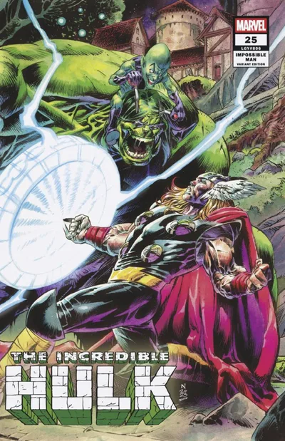 Cover of Nic Klein Impossible Man Pop-Up Variant