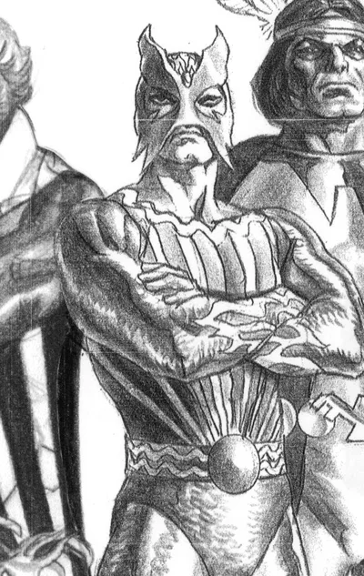 Cover of Alex Ross Incentive Timeless Sketch Variant (1:100)