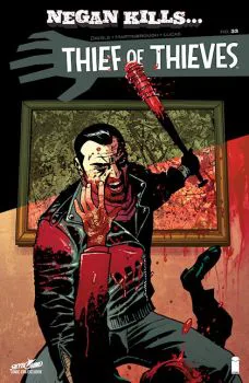 Cover of Cover B "Negan Kills..." SDCC 2016 Exclusive