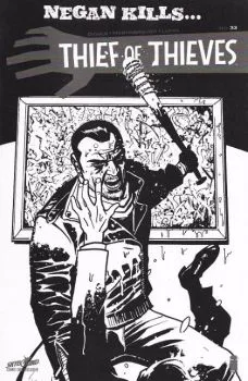 Cover of Cover C "Negan Kills..." SDCC 2016 Exclusive