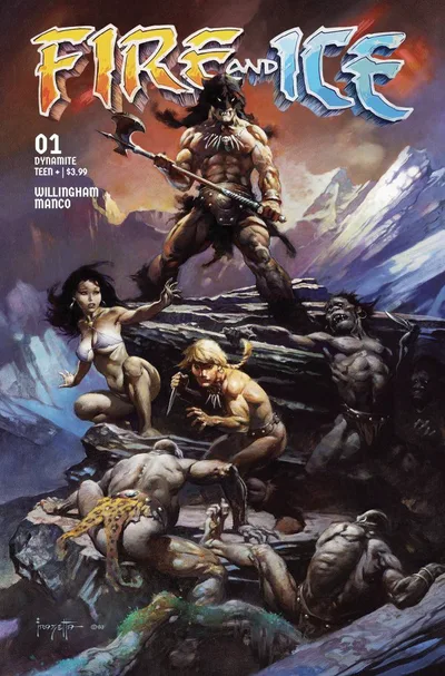 Cover of Frank Frazetta Movie Poster Variant