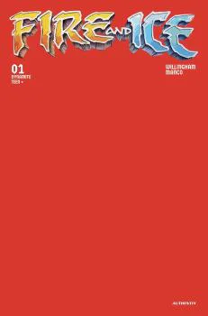 Cover of Fiery Red Blank Variant
