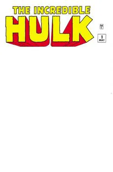 Cover of Blank Exclusive Facsimile 2019 Variant