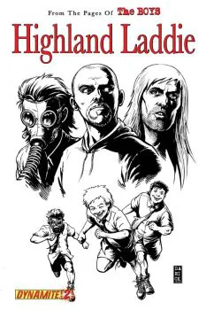 Cover of Cover B Darick Robertson Black & White Incentive Cover