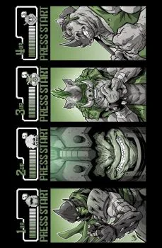 Cover of Eddie Nunez Exclusive Virgin Variant - Villains