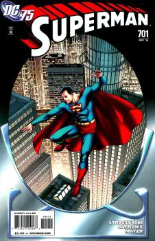 Cover of Cover C John Cassaday and Alex Sinclair DC 75th Anniversary Variant Cover